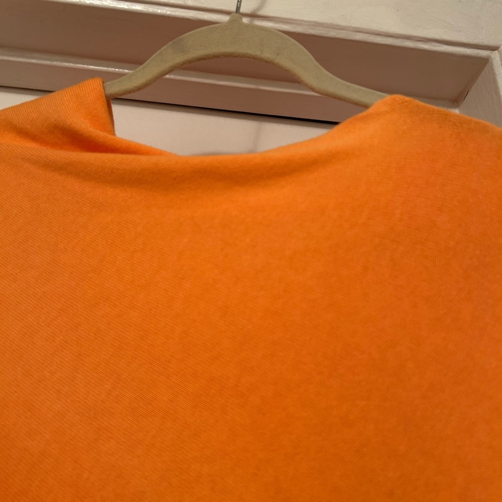 Women's sunset  Knit Poncho - Picture 2 of 9